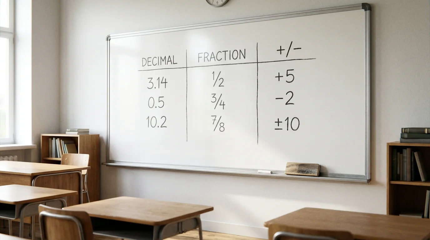 Pizarra con tres columnas mostrando formatos de cuotas de apuestas deportivas